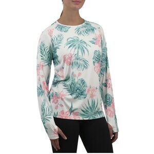 Reel Life Multi  Print Long Sleeve Top - UV T-Shirt